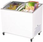 Bromic CF0300ATCG Angled Glass Top 264L Display Chest Freezer