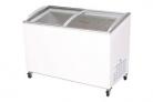 Bromic CF0400ATCG Angled Glass Top 352L Display Chest Freezer