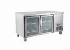 Saltas CUG1500 Glass Two Door Undercounter Refrigerator
