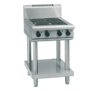 Waldorf 800 Series RNL8400E-LS - 600mm Electric Cooktop Low Back Version Leg Stand